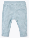 Cotton Ribbed Leggings (0-36 Mths)