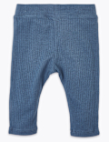 Cotton Ribbed Leggings (0-36 Mths)