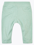 Cotton Ribbed Leggings (0-36 Mths)