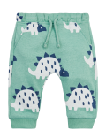 Cotton Dinosaur Print Joggers (0 -3 Yrs)