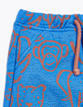 Cotton Rich Animal Print Joggers