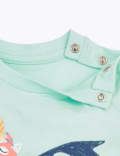 Cotton Unicorn Design T-Shirt