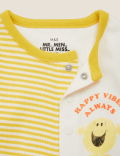 Pure Cotton Mr. Men™ Striped All in One