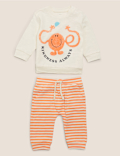 2 Piece Pure Cotton Mr Men&trade; Outfit (7lbs-3 Yrs)