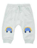 Cotton Car Print Joggers (0-3 Yrs)