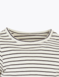 Pure Cotton Striped Dress (0-3 Yrs)