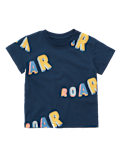 Pure Cotton Roar Slogan T-Shirt (0-3 Yrs)