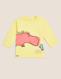 Organic Cotton Hippo Print Top