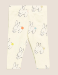 Organic Cotton Bunny Print Leggings