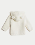 Pure Cotton Chunky Knitted Cardigan
