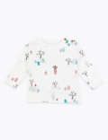 Winter Scene Printed  Top