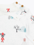 Winter Scene Printed  Top