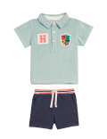 2pc Cotton Harry Potter™ Polo Outfit