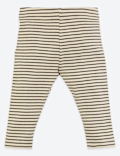 Organic Cotton Striped Leggings (7lbs-3 Yrs)