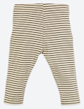 Organic Cotton Striped Leggings (7lbs-3 Yrs)