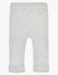 Cotton Ribbed Leggings