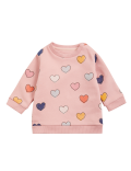 Cotton Rich Love Heart Sweatshirt (0-3 Yrs)