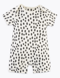 3 Pack Pure Cotton Safari Rompers (6½lbs-3 Yrs)