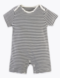 3 Pack Pure Cotton Safari Rompers (6½lbs-3 Yrs)