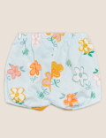Organic Cotton Floral Shorts