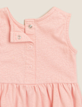 Organic Cotton Bunny Romper (0-3 Yrs)