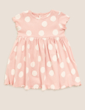Organic Cotton Polka Dot Dress