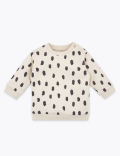 Cotton Rich Dash Print Sweatshirt (0-3 Yrs)