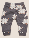 Cotton Dinosaur Joggers (0-3 Yrs)