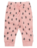 Cotton Brushstroke Joggers (0-3 Yrs)