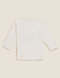 Pure Cotton Badger Graphic Top (0-3 Yrs)