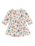 Pure Cotton Woodland Print Dress (0-3 Yrs)