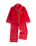 Kids Velour Soft Pyjamas (1-16 Yrs)