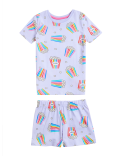 Cotton Rich Popcorn Print Short Pyjama Set (7-16 Yrs)