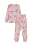 Pure Cotton Disco Santa Christmas Pyjamas (1-16 Yrs)