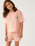 2pk Pure Cotton Otter Short Pyjama Sets