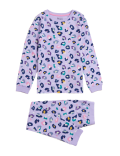 Cotton Rich Leopard Print Pyjamas