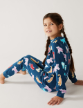 2pk Pure Cotton Leopard Pyjama Sets