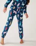 2pk Pure Cotton Leopard Pyjama Sets