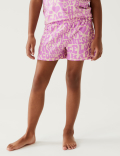 Cotton Rich Slogan Short Pyjama Set