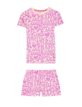 Cotton Rich Slogan Short Pyjama Set