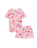 Pure Cotton Love Print Pyjamas (7-14 Yrs)