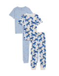 2pk Pure Cotton Print Pyjama Sets (6-16 Yrs)