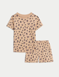Pure Cotton Leopard Pyjamas (1-16 Yrs)