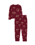 Pure Cotton Heart Pyjamas (1-16 Yrs)
