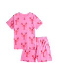 Kids' Pure Cotton Lobster Short Pyjamas (1-16 Yrs)