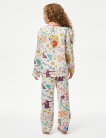 Satin Zodiac Pyjamas with Eye Mask (6-16 Yrs)