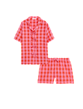 Pure Cotton Checked Pyjamas (3-16 Yrs)