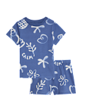 Kids’ Pure Cotton Seaside Short Pyjamas (1-16 Yrs)