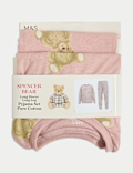 Pure Cotton Spencer Bear™ Pyjamas (1-16 Yrs)