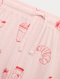 Cotton Blend Breakfast Pyjamas (3-16 Yrs)